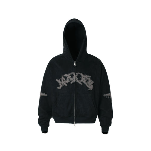 Ravencore Embroidered Zip Hoodie