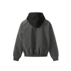 Ironcrest Hooded Leather Jacket