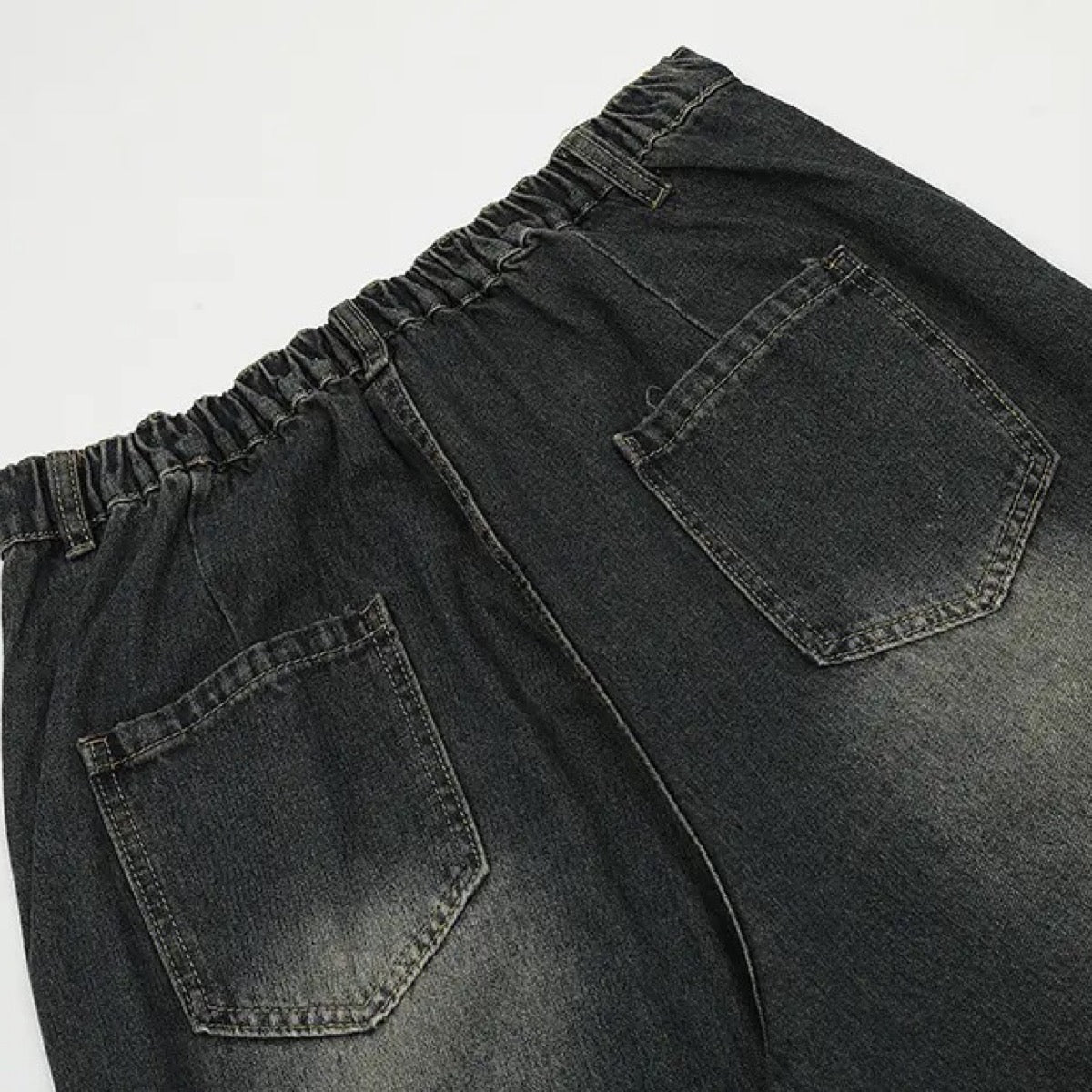 Classic Star Splicing Jeans