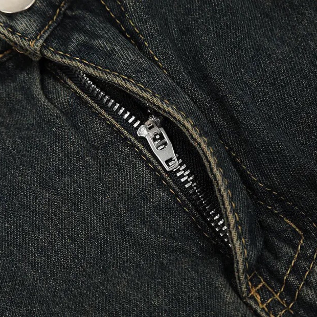 Classic Star Splicing Jeans