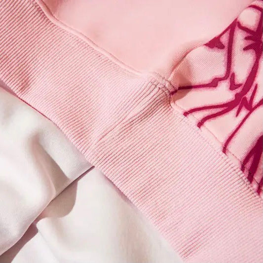 TYYZ Graphic Hoodie - h0neybear Streetwear PINK TYYZ hoodie from honeybear