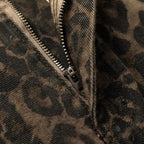 Leopard Print Jean Pants