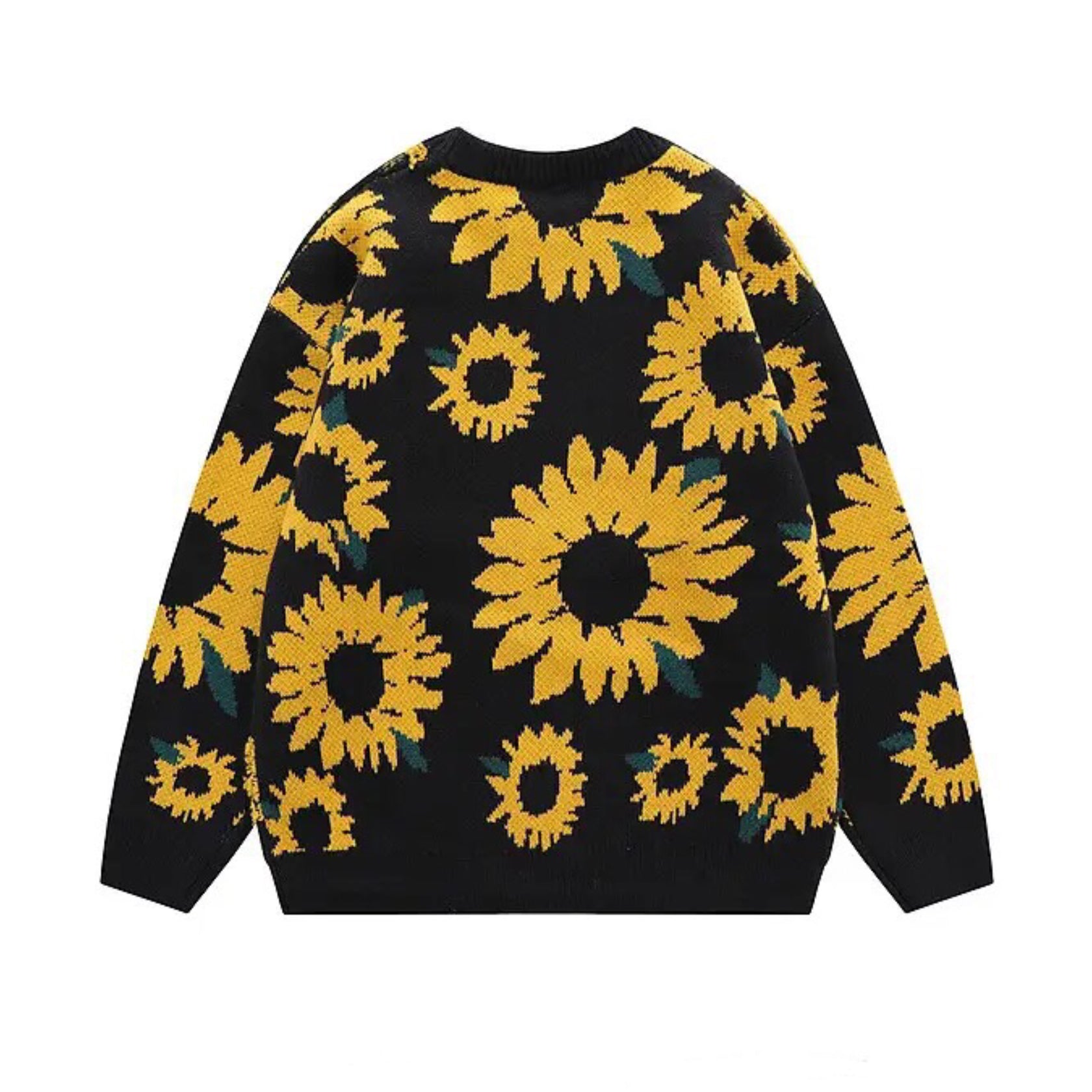 Sunflower Knitted Sweater | Unisex Knitted Sweaters | H0NEYBEAR – h0neybear