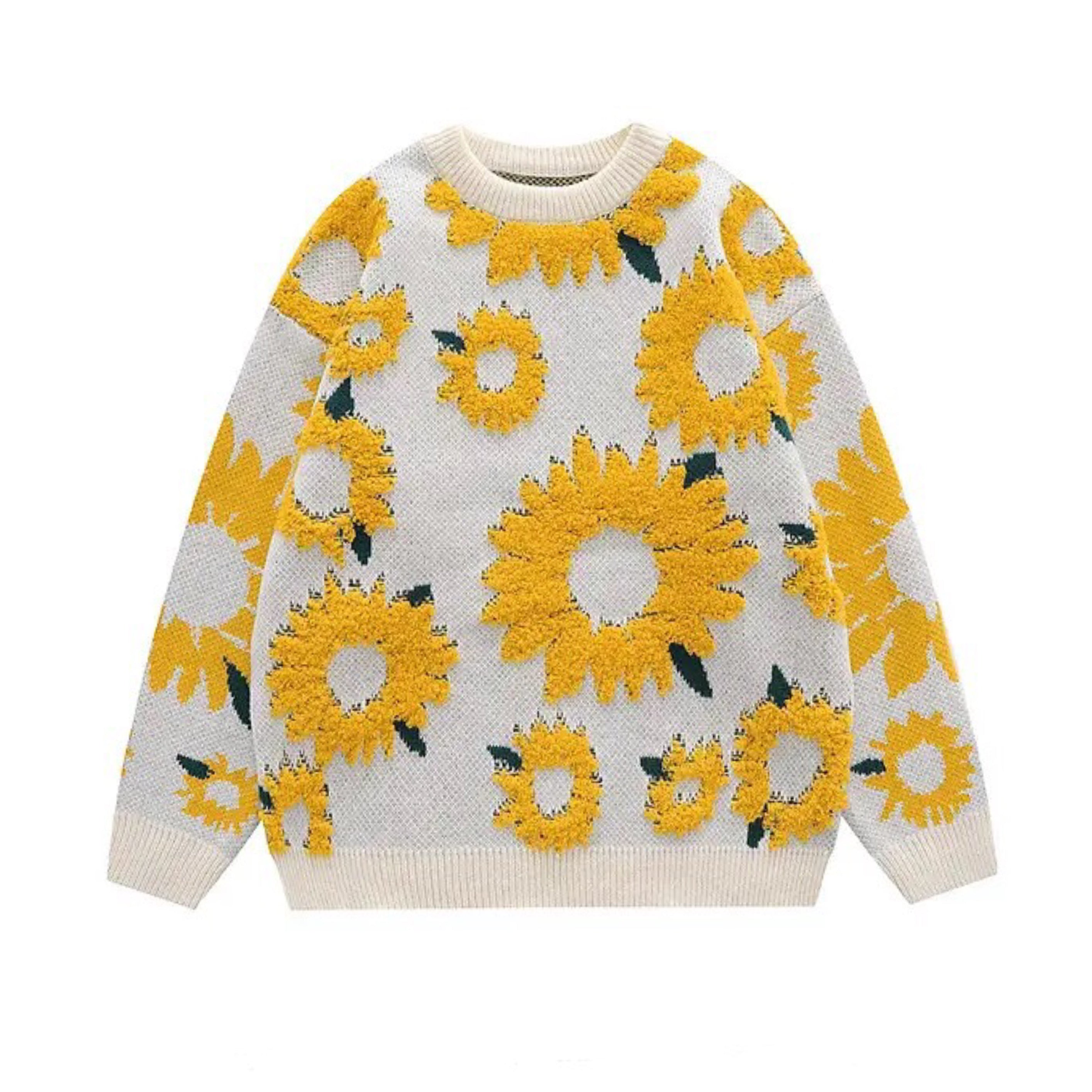 Pendleton Vintage Sunflower Knit Pullover Sweater store