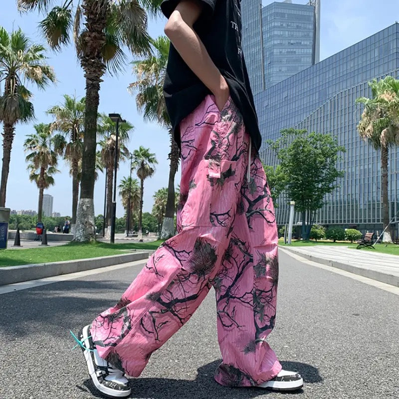 MERSHIER Pink Cargo Pants