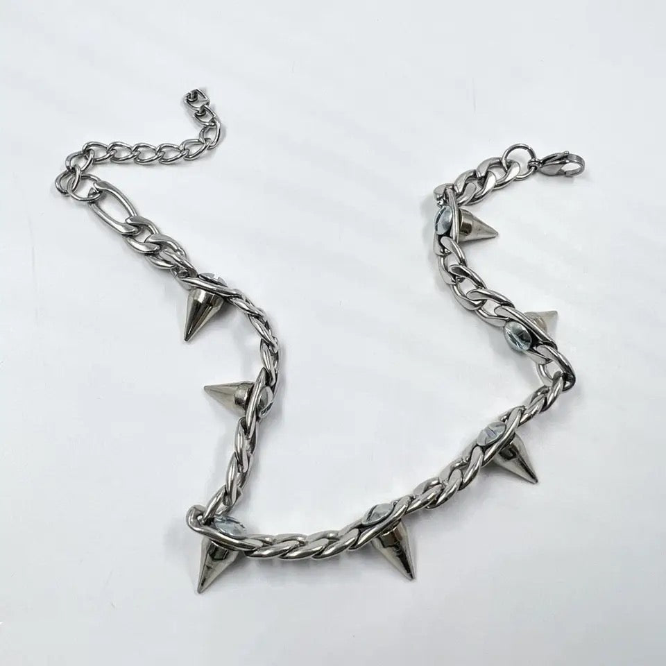 Spike Link Chain Necklace