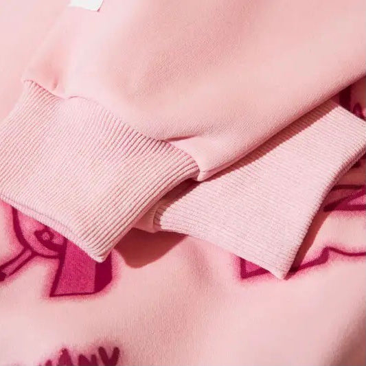 TYYZ Graphic Hoodie - h0neybear Streetwear PINK TYYZ hoodie from honeybear