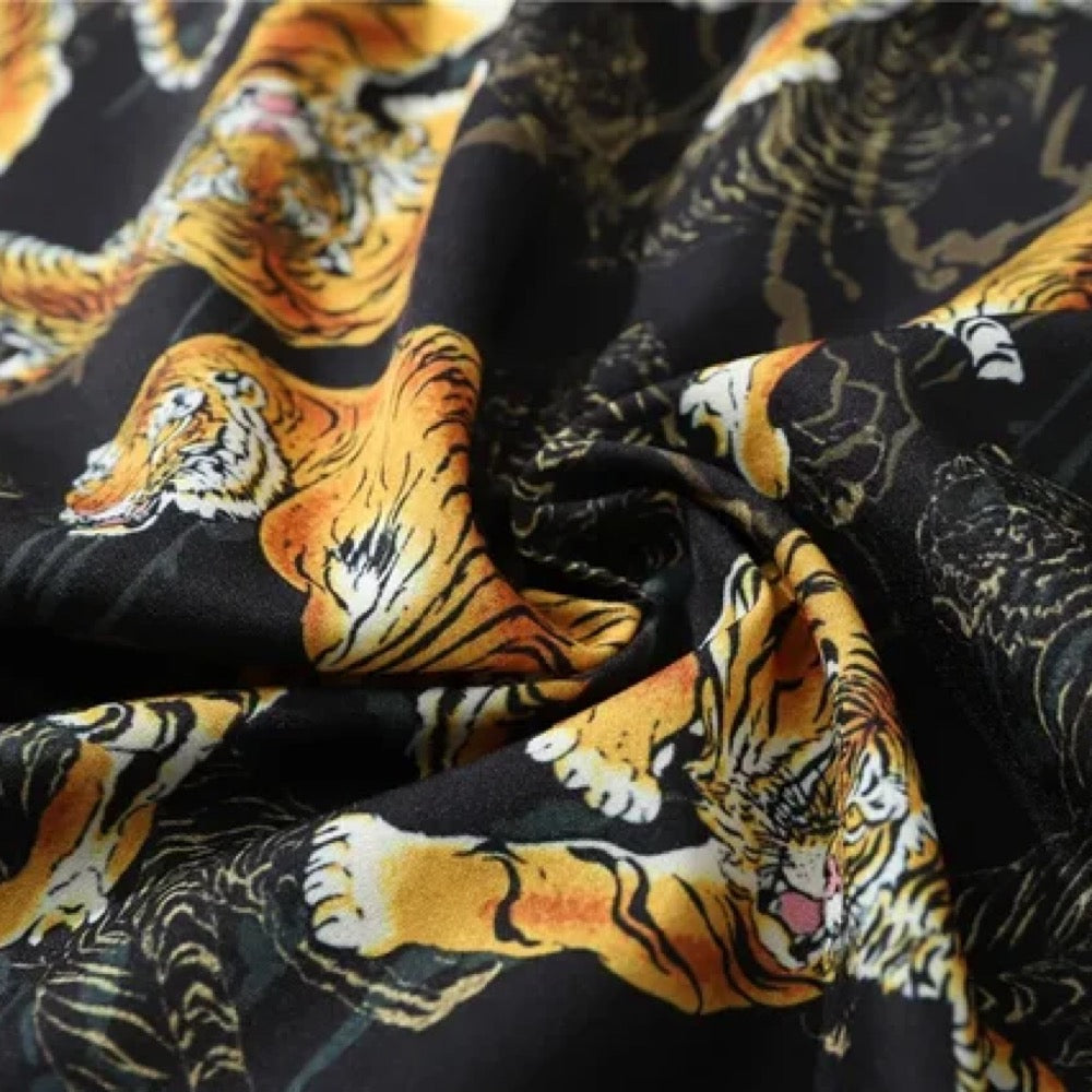 Tiger Print Shirt | Trendy Hawaiian Shirts 