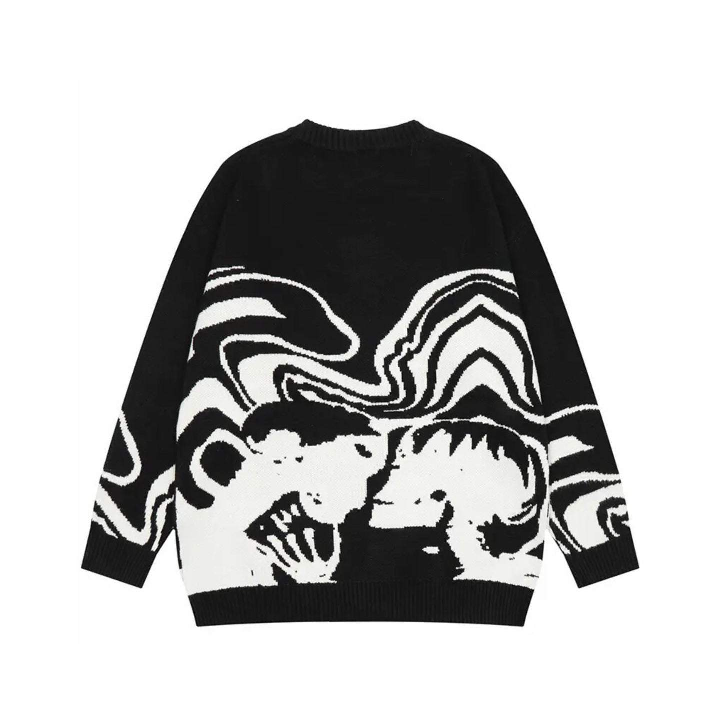 Monochrome Love Sweater