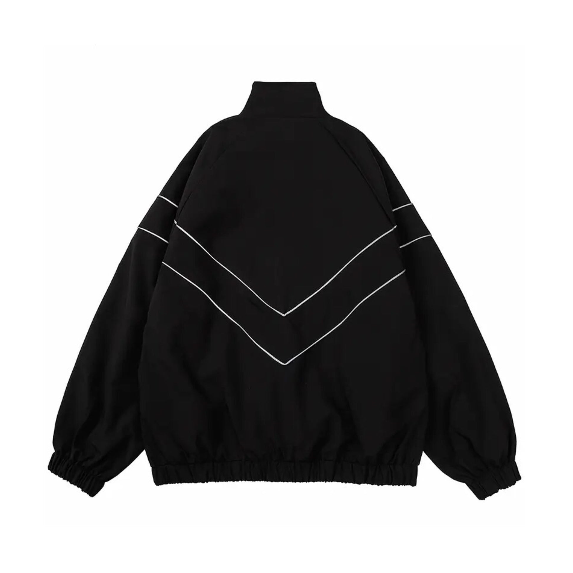 Basic Reflective Striped Jacket | Essential Jacket Coats