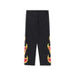 Fire Patchwork Pants | Y2K Flames Jeans 