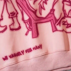 TYYZ Graphic Hoodie - h0neybear Streetwear PINK TYYZ hoodie from honeybear