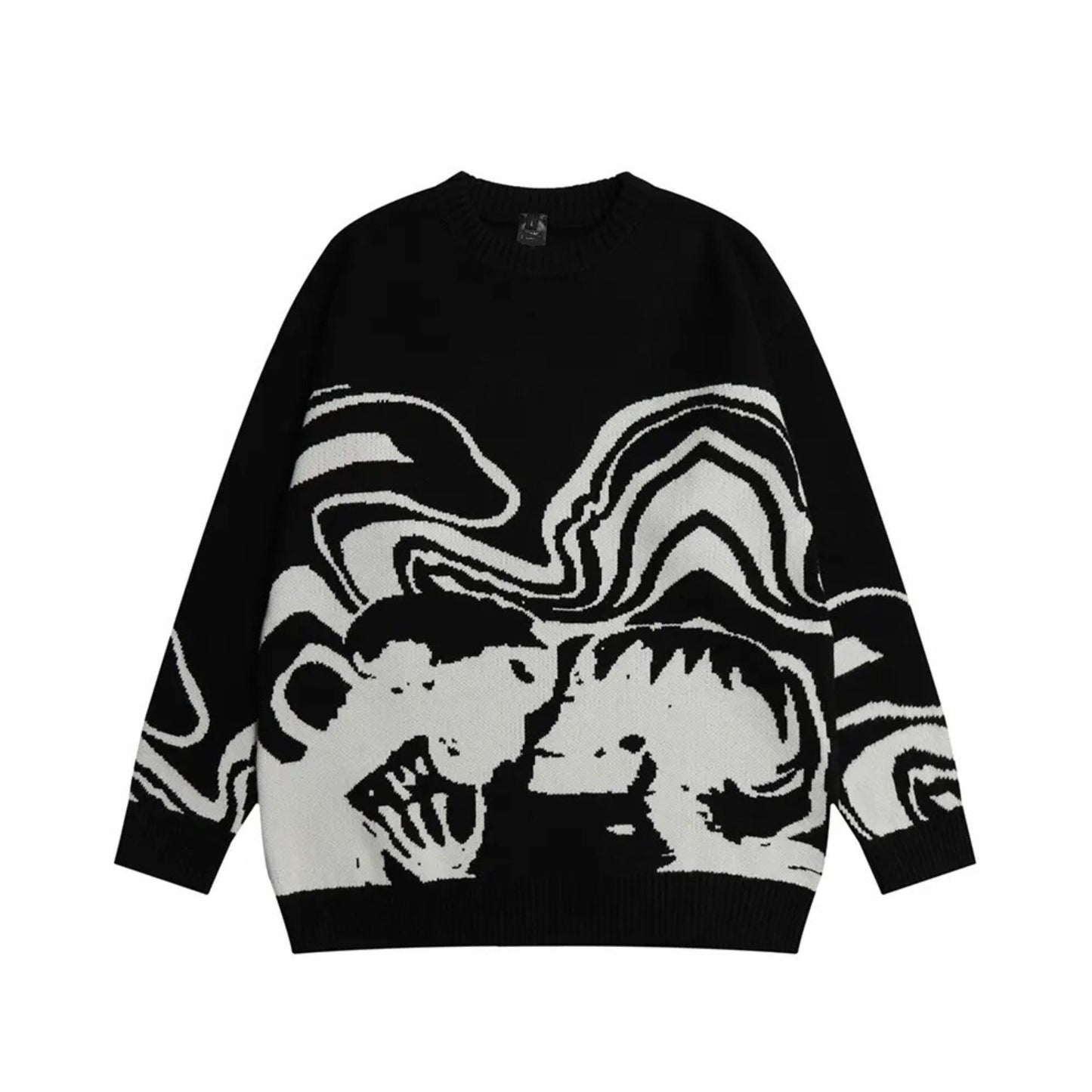 Monochrome Love Sweater