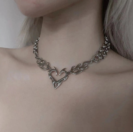 Brandy Melville Heart Pendant Necklace | PacSun