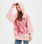 TYYZ Graphic Hoodie - h0neybear Streetwear PINK TYYZ hoodie from honeybear