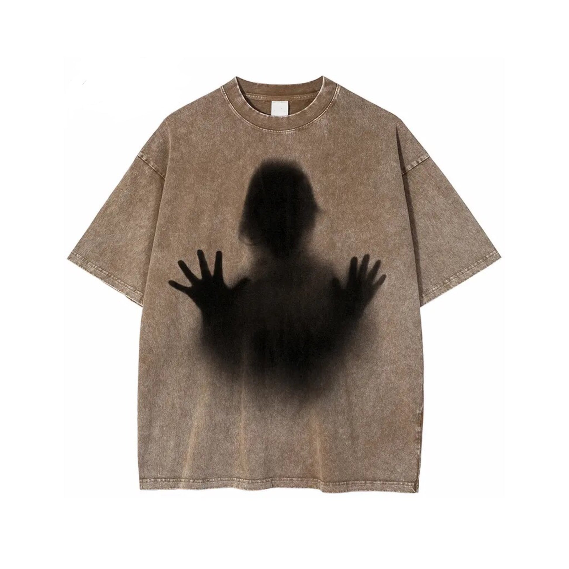 SOS Shadow Print T-Shirt | Graphics T-Shirts | H0NEYBEAR