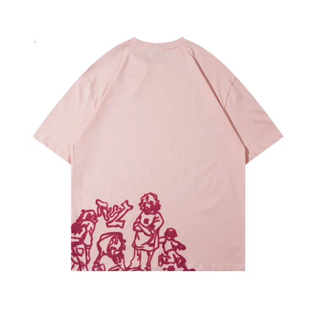 Pink TYYZ Graphic T-Shirt - h0neybear streetwear aka honeybear
