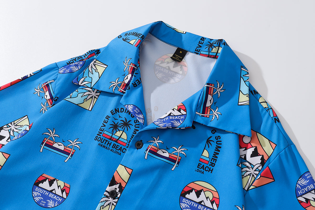 Blue South Beach Shirt