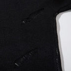 Frayed Faith Distressed Sweater
