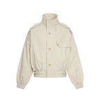 Strapline High-Neck Utility Jacket