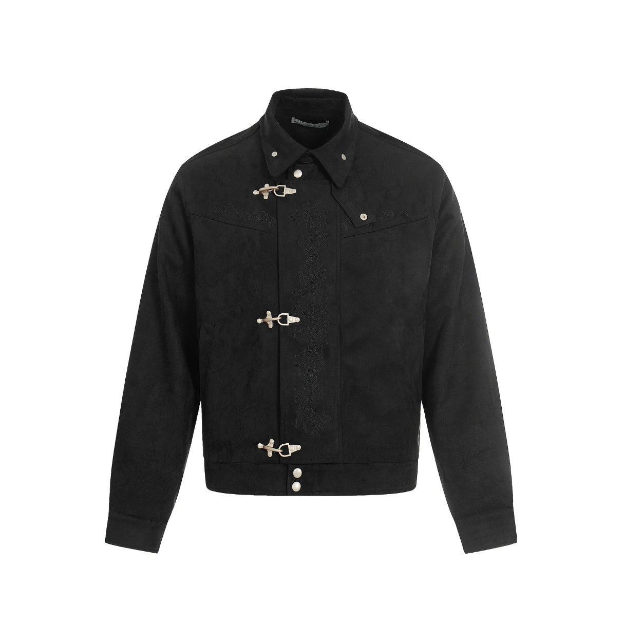 Ironveil Embroidered Toggle Jacket