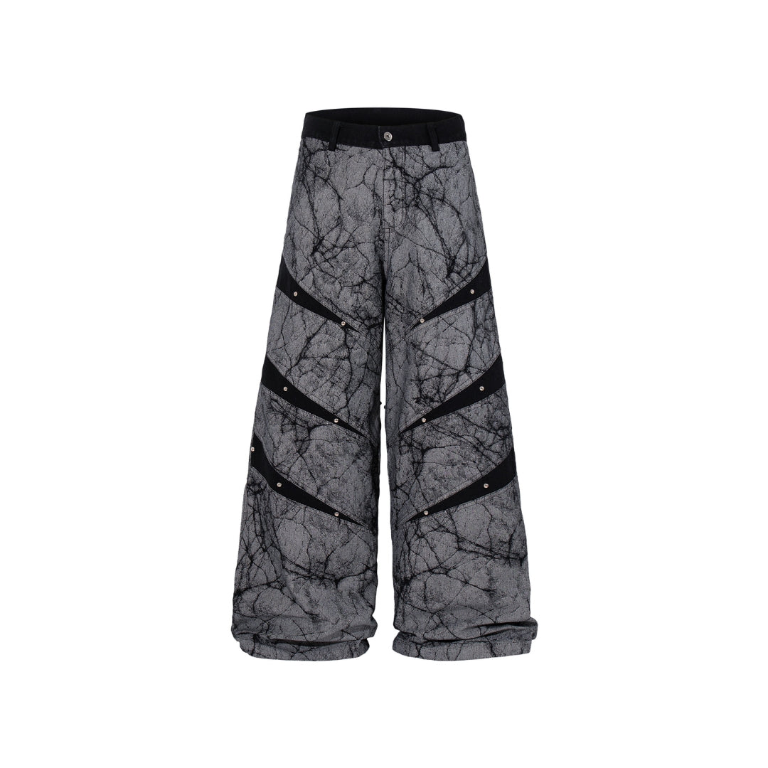 Obsidian Vein Tech Pants - h0neybear Jeans