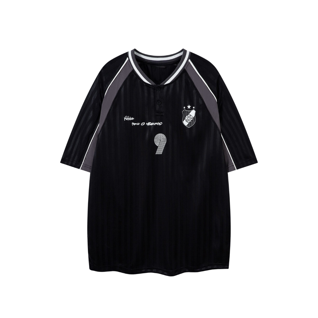 Number 9 Pinstripe Jersey