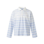 Coastline Stripe Long Sleeve Polo
