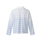 Coastline Stripe Long Sleeve Polo