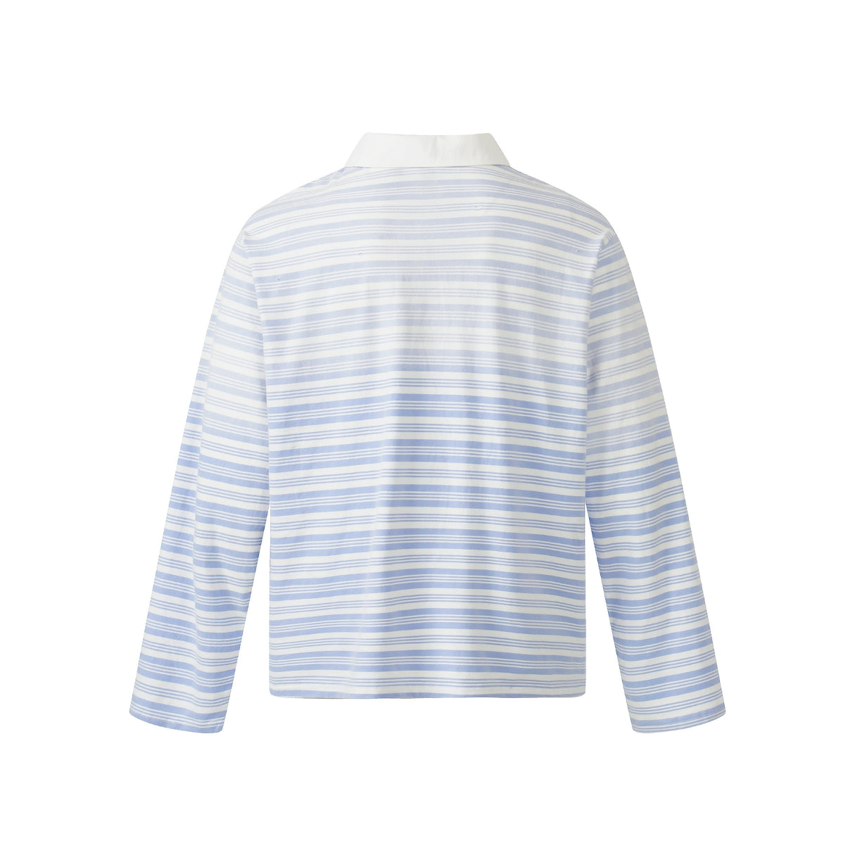 Coastline Stripe Long Sleeve Polo