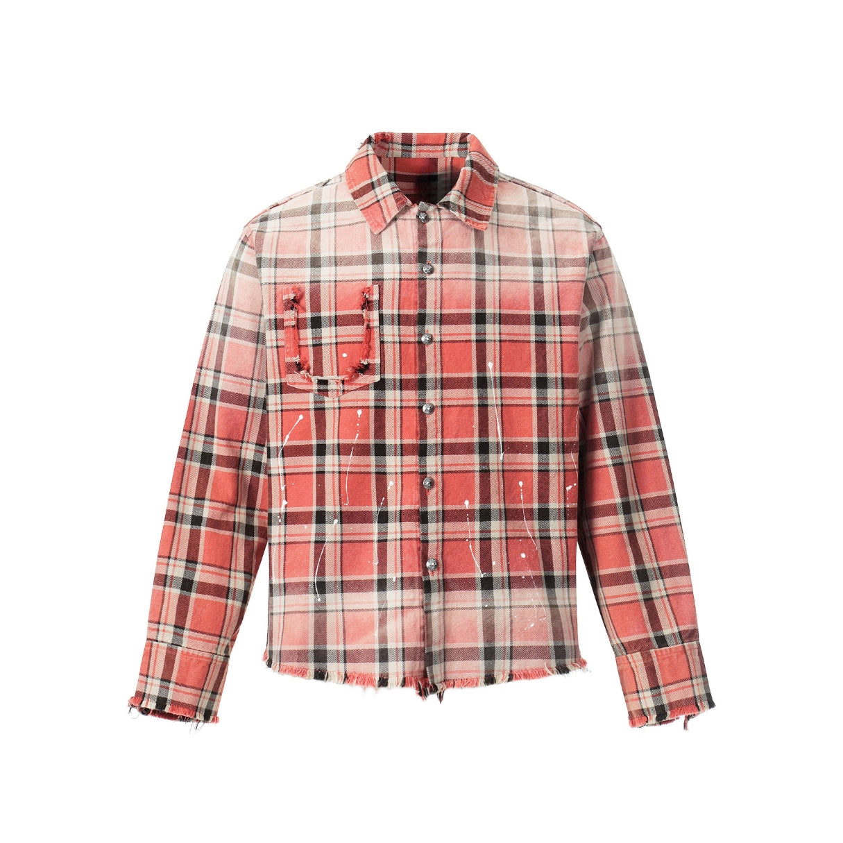 Riot Stitch Plaid Shirt