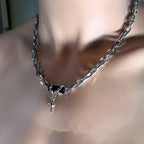 Nocturne Cross Chain Necklace