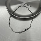 Vesper Beaded Chain Necklace