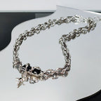 Nocturne Cross Chain Necklace
