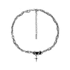 Nocturne Cross Chain Necklace