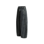 Slate Wide-Leg Baggy Jeans