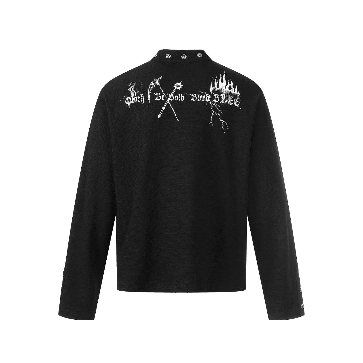 Requiem Reaper Henley Long Sleeve T-shirt