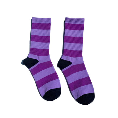 Candy Stripe Crew Socks