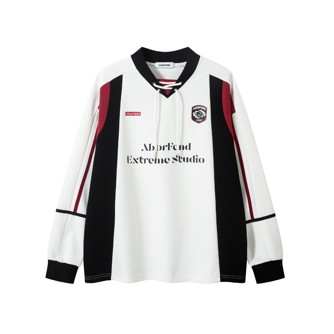 Aborfend Extreme Studio Lace-up Jersey - h0neybear aka honeybear clothing