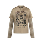 Vintage Stage Layered T-shirt