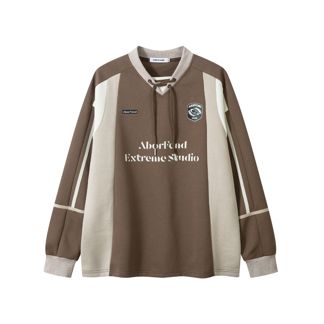 Aborfend Extreme Studio Lace-up Jersey - h0neybear aka honeybear clothing