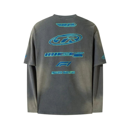 Victory Lane Racing Layered T-shirt - h0neybear