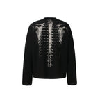 X-Ray Skeleton Graphic Long Sleeve T-shirt