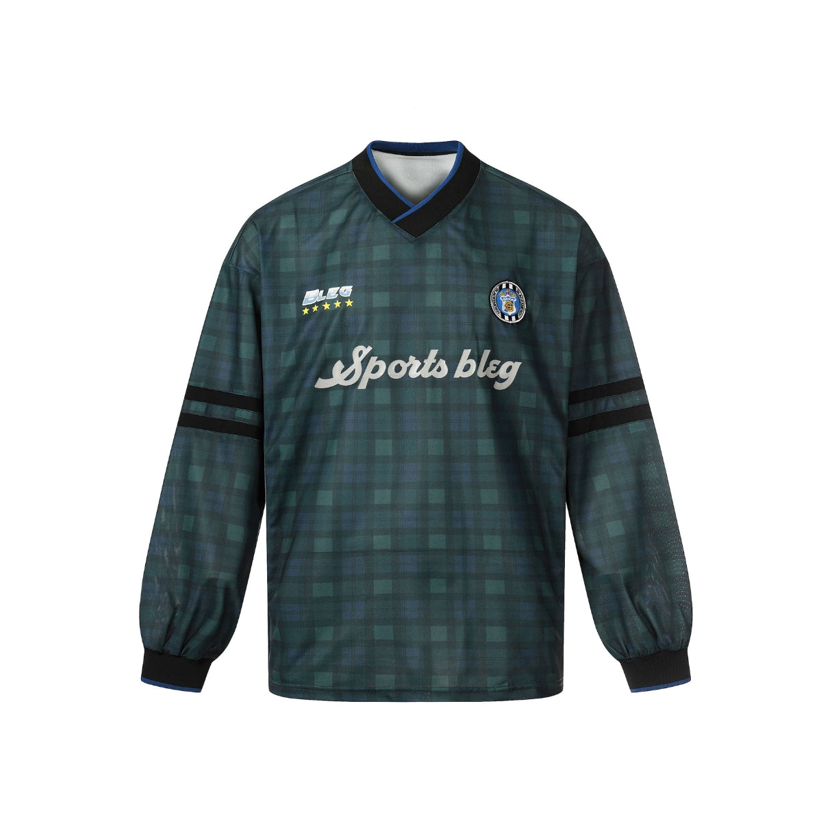 Heritage Grid Long Sleeve Jersey