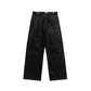 Noir Buckle Accent Pants