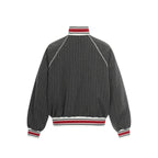 Varsity Pinstripe Track Jacket