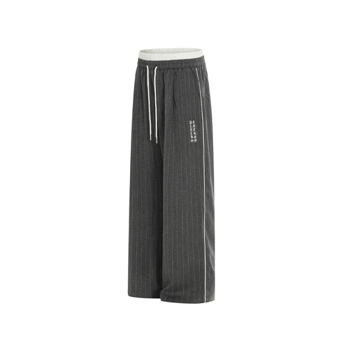 Varsity Pinstripe Track Pants