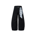 Plaid Hankie Wide-Leg Pants - h0neybear streetwear aka honeybear clothing