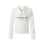 Original Soul Lace Neck T-shirt