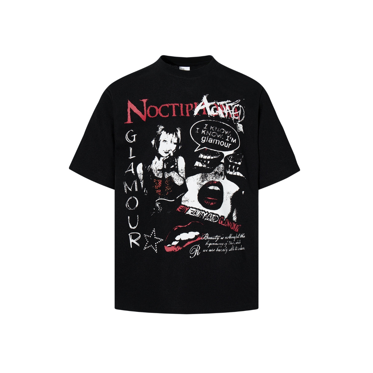 Glamour Archive Waffle T-shirt